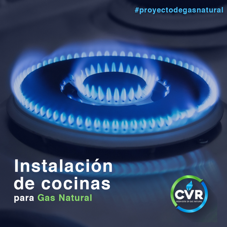 Conversión de Cocinas para usar con Gas Natural